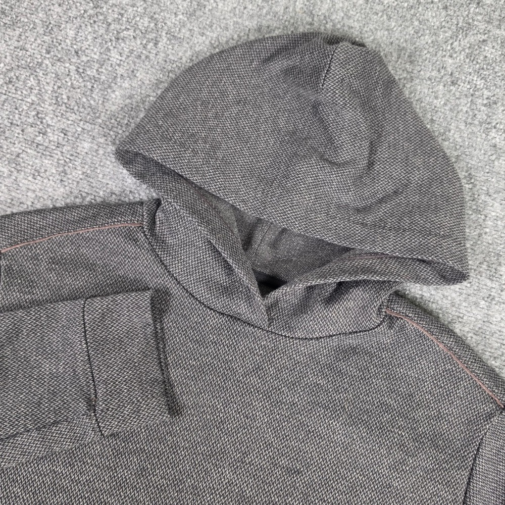 Vineyard Vines Bluffs Hoodie Mens Small Gray OTG Performance Textured 1K005139